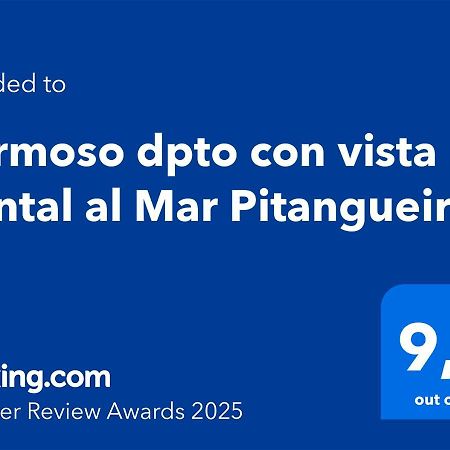 Hermoso Dpto Con Vista Frontal Al Mar Pitangueiras Guarujá Exteriör bild
