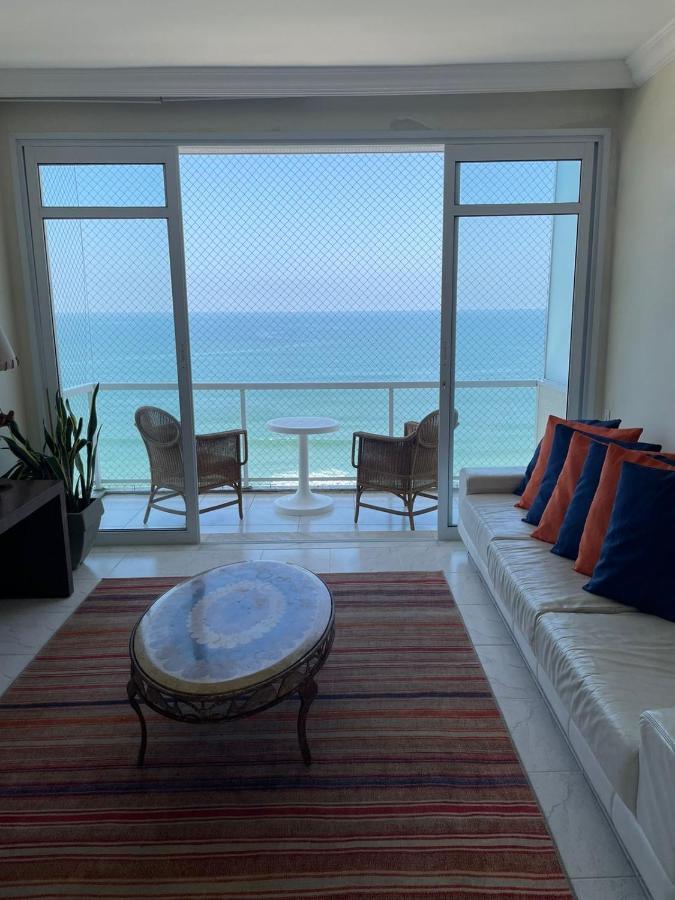 Hermoso Dpto Con Vista Frontal Al Mar Pitangueiras Guarujá Exteriör bild