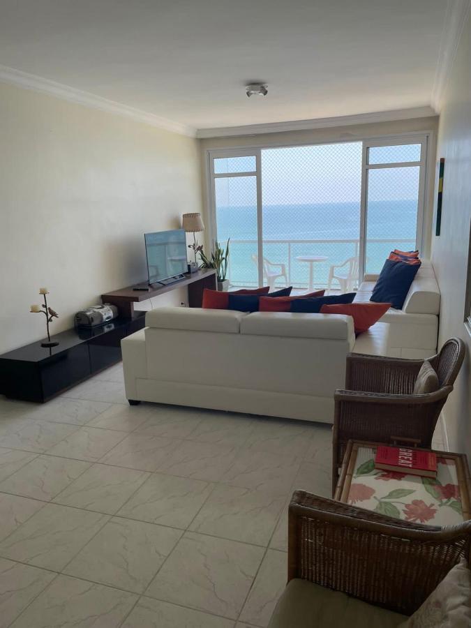 Hermoso Dpto Con Vista Frontal Al Mar Pitangueiras Guarujá Exteriör bild